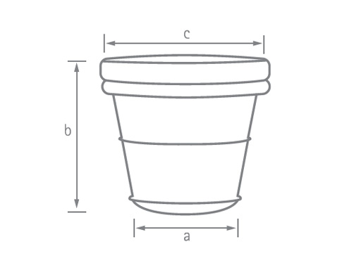 Circular Flower Pots