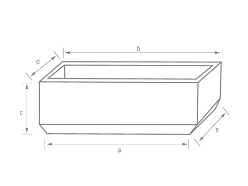 Rectangular Flower Pots